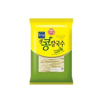 오뚜기 생콩칼국수 600g 간편식 밀키트 면요리 간편요리 1세트, 12세트