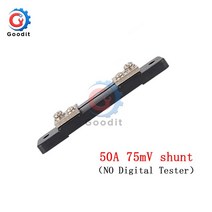 전압계 PZEM-015 0-200v 디지털 전류계 에너지 미터 자동차 배터리 용량 테스터 50A 75mV 션트, 02 50A 75mV shunt