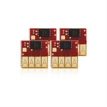 HP 8710 8210 7740 용 최신펌웨어 무한칩, 노랑
