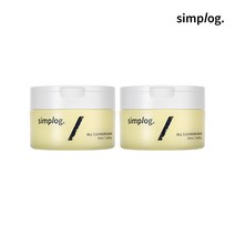 삼진제약 심플로그 비건 올클렌징밤 90ml, 2개