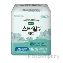디펜드 여성용 스타일 초슬림 패드 안심대용량, 300ml 대용량, 12개입, 4개