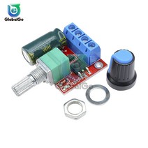 모터속도조절기 스피드컨트롤러 20A 0-1200W DC 9V 12V 24V 48V 60V 가역 PWM 모터 속도 컨트롤러 레귤레이, 한개옵션0