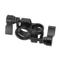 15mm 로드 클램프 1/4 3/8 치즈 마운트 SLR 카메라 숄더 리그 포커스 레일 블록 스위치 플레이트 삼각대베, 22 15mm to 19mm Type J