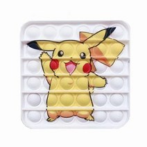 말랑이 슬라임 반짝이 포도송이 곰 완두콩 복숭아 고양이 쌍 계란 찐득볼 포켓몬 61, 피카츄 1개