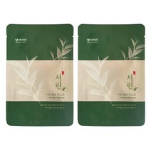 댕기머리 서린 어린 녹차 마스크팩 22ml x 100개, 댕기머리 서린어린녹차 마스크팩 22ml x 100개, 1개