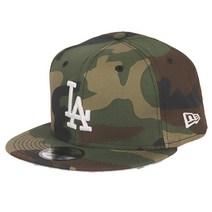 뉴 엘라 캡 다저스 9FIFTY New Era 스냅 백 남성 모자 LA 야구 모자 오리 위장