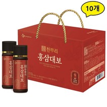 CJ 한뿌리 홍삼대보 100mlx10병, 100ml, 1개