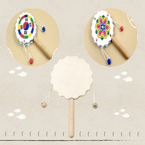 전통악기 흔들이북 딸랑이북 도리도리북 DIY 만들기 세트, 1개