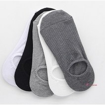 SPRa_페이크삭스 로퍼양말골지 안벗겨지는덧신 플랫슈즈3개 구두 구멍안나는 실리콘 벗겨지지않는 무지 덧양말 히든 슬립온 풋커버hij276