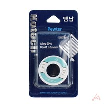 VEDANA_ 코텍스 납땜 땜질 인두 기 유연 인두 땜납 실납 1.0mm 40g 납함유율 60% 5281575p