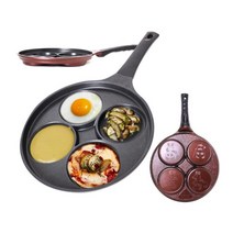 [실버스타] 살림살이 4구 계란후라이팬_26cm