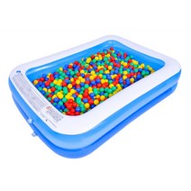 아기볼풀장세트 공풀장 대형 강아지볼풀장 물놀이터 목튜브수영장 야외 어린이, D타입