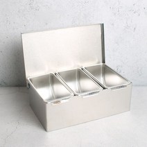 스텐 양념통 가니쉬 3구