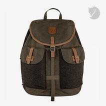 피엘라벤 백팩 Varmland Rucksack 7547554, 다크 올리브 x 브라운, 35.0L