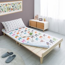 [20조한정 추가즉시할인] 에보니아 파인평상형침대 900싱글 원목침대 / 싱글침대, 프레임(매트제외)