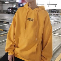 가바바 남성 캐주얼후드 오버핏으로 연예인 사복 스타일 느낌 후드티 G18652