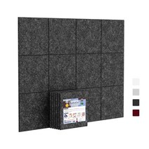 uTVHome Store 소리가 안들리는 방음문 문소음방지 흡음재 차음시트 방음인테리어 흡음판 방음판, BlackJP-Solid, 6개