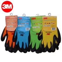 산업 농사 땀안차는 코팅장갑 얇은장갑 3짝 기본템 물류 일장갑 작업 필수템 작업장갑 정비, 1개, 스카이블루M