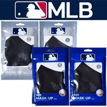 MLB 마스크 1매입 LA다저스 뉴욕양키스 빨아쓰는 면 마스크, LA 다저스 / L, 1개