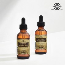 [솔가] 리퀴드 비타민D3 5000IU (59ml) X 2병, 단품, 단품