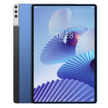 EKASN 2022형 10.1 4K WIFI 4+64GB 멀티미디어 태블릿PC P50, 블루