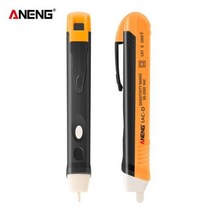 저항성누설전류계 검전기 비접촉검전기 비접촉 유도 테스트 연필 AC110V 220V 전압계 전압 프로브 전기 표시기 전력 검출기 테스터 S, Yellow