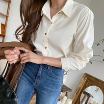 리엘라 무넨르 데일리 카라 긴팔 셔츠