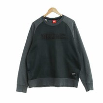 나이키스포츠 그레이 투톤 면혼방 로고맨투맨 남자 XL [120] 9318