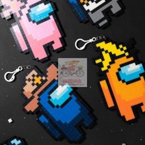 디폼 블럭 도안 8mm 만들기 세트 패키지 평평 어몽어스 고리, 선장