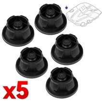 5pcs 엔진 커버 gommets 고무 메르세데스 벤츠 s204 w212 x164 x204 w251 v251 w221 viano vito w639 스프린터 906 2006 - 20, 없음