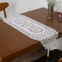홈파티 레이스 테이블러너 33x127cm북유럽 식탁러너 보, 상세 참조, 상세 참조