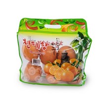 태방샵 공식쇼핑몰F-41 (올레/천혜향1.5kg)과일 야채 채소 포장재 필름 봉투 용기 PE OPP PET, 1개