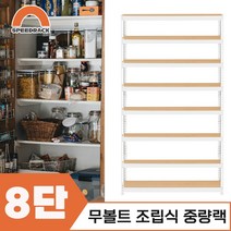 마트진열대 매장진열대 중량랙 8단 900 x 900 x 2400, 9mm 양면코팅