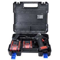 전지가위 조경 충전식 양손 전동 가지치기 가위 다목적 자동 원예 고지 전정가위 88, 두 개의 배터리