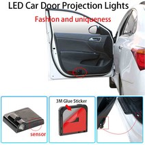 미니빔 프로젝트 프로젝터 스마트 단초점 휴대용 강의용 가정용 LED 레이저 프로젝터 자동차 도어 조명 스, 01 Ford