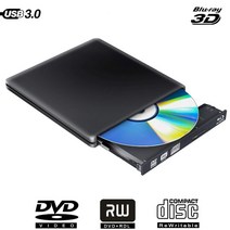블루레이플레이어 4K 외장ODD B 외부 드라이브 콤보 플레이어 버너 라이터 노트북, 검은색