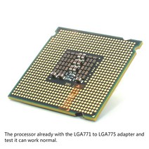 중고 LGA 775 마더 메인 보드 Xeon E5420 프로세서 2.5GHz 12M 1333Mhz 코어 2 쿼드 Q6600 cpu