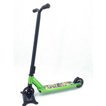 지와이 스턴트스쿠터 어른 묘기 킥보드, 그린
