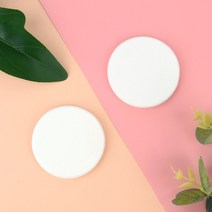 2P 원형 메이크업 팩트퍼프 스폰지