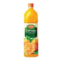 칠성 탕비실 손님대접 가족간식 델몬트 오렌지 주스 과즙음료 과일주스 생과일 1.5L 6개, 5세트