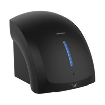 핸드드라이기 핸드 드라이어 손 건조기 화장실 자동 인터하사 상업 1800w 고속 led 작업 조명 플러그 욕실 상업용, 검은색, 우리를