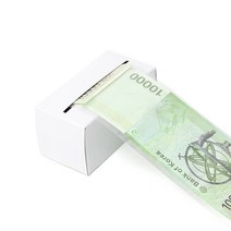 돈티슈 케이스 돈 나오는 돈 뽑는 반전 용돈 박스 토퍼 어버이날 생신 환갑 칠순 이벤트 만들기 DIY, 1개