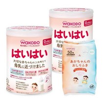 Wakodo 와코도 레벤스 베이비 분유 (0-1세) 810g 2개+물티슈