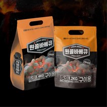오래가는 코코넛 청정숯 고기 야자숯불구이 캠핑용장작 브리켓 숫 좋은숯, 1개, 원콜일반형3.9k 1P