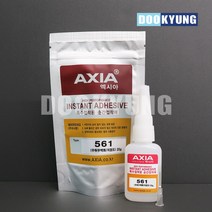 K_엑시아 무취 무백화 순간접착제 AXIA 561_20g 산업용, 단품