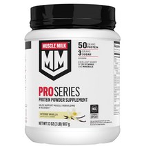 Muscle Milk 프로 시리즈 프로틴 파우더 바닐라 32oz