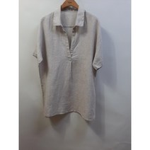 일본빈티지 RF베이지 린넨셔츠 77