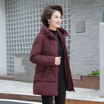 중년 여성 패딩 60대 엄마 50대 점퍼 어머니 아줌마 의류 겨울 가을 여자 옷 자캣