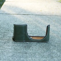 라이카 q2 카메라백 M11/q/CLUX 가죽케이스 M9/10 베이스T/TL2/DLUX-LUX7type109 적용, 기본 레트로 그린_라이카 C-LUX