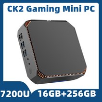 미니PC 컴퓨터 초미니 초소형 산업용 피씨 CK2 인텔 코어 7th i5-7200U Win 10/11 게임 미니 PC 16GB DDR4 128GB 256GB NVME SSD WIF, [01] i5-7200U, [01] 미국, [04] 16GB 512GB